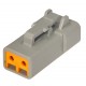 27932 - 2 circuit male DTP housing. (1pc)